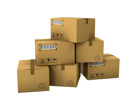 Illustrated open packaging carton